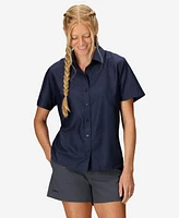 Marmot Women's Air Exchange Short Sleeve Camp Collar Shirt