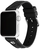 Coach Women's Quilted Silicone Apple Watch Strap 38mm, 40mm