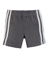 Hudson Baby Boys Shorts Bottoms 4-Pack, Navy