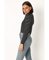 Petal and Pup Women's Stacie Ribbed Knit Top