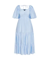 City Chic Plus Mindy Maxi Dress