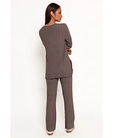 Petal and Pup Women's Silvie Long Sleeve Knitted Set