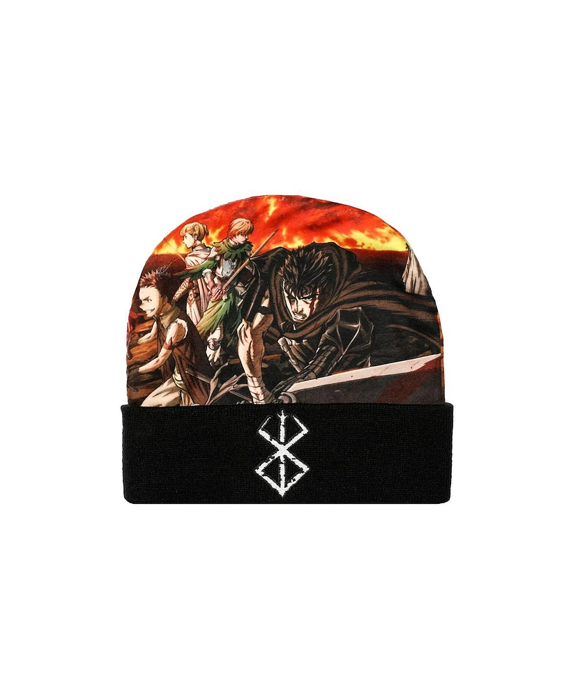Berserk Men's Guts Print Adult Beanie-osfa