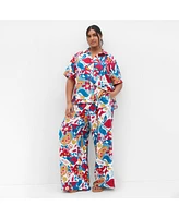 City Chic Plus Mosaic Shirt