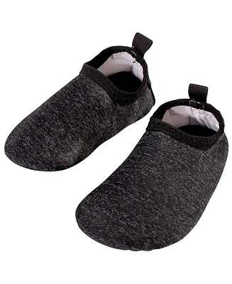 Hudson Baby Boys Water Shoes for Sports, Yoga, Beach and Outdoors, Heather Charcoal, 0-6M/1-2