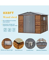 8x8 Iron-Wood Tool Shed, Nature & Function