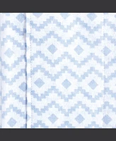 Hudson Baby Boys and Girls Cotton Poly Flannel Burp Cloths 8-Pack Set, Boy Modern, One Size