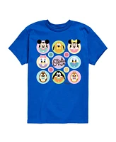 Hybrid Toddler Boys Disney Mickey Easter Characters Graphic T-Shirt
