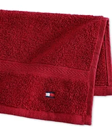 Tommy Hilfiger Home Modern American Solid Cotton Washcloth, 13" x