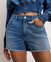 Good American Women's Jeanius 90s Cotton Shorts