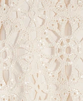 On 34th Women's Sequin Crochet Mini Skirt, Exclusively at Macy's