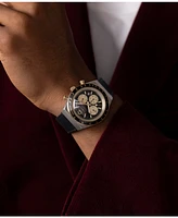 Timex Men's Analog Leather Strap Watch