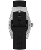 Timex Men's Analog Rubber Strap Watch