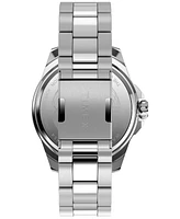 Timex Men's Analog Black Stainless Steel Watch