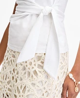 On 34th Women's Side-Tie Tank Top, Exclusively at Macy's