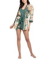 Linea Donatella Women's 3-Pc. Milana Travel and Sleep Set