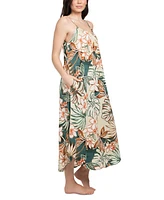 Linea Donatella Women's Milana Floral Maxi Nightgown