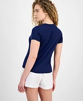 Rebellious One Juniors' Nyc Graphic Crewneck T-Shirt