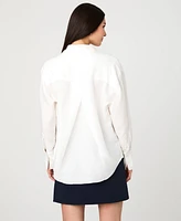 French Connection Women's Birdie Oversized Shirt