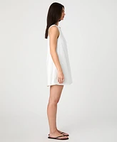 French Connection Women's Cotton Pinstriped Shift Dress