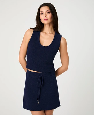 French Connection Women's Terry Spun Racerback Top