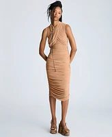 Kenneth Cole Women's Ruched Bodycon Dress