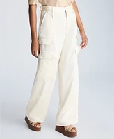 Kenneth Cole Women's High-Rise Cargo Pants