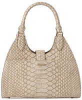 Brahmin Adrian Wind Chime Sapelo Small Leather Satchel