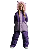 Roarsome Little Girls Hop the Bunny Ski Jacket