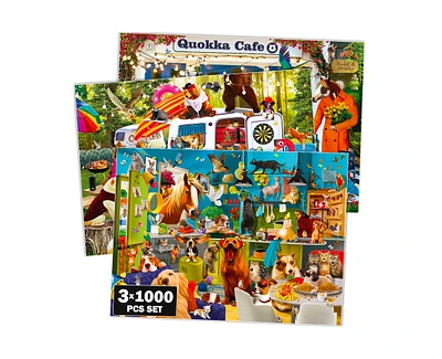 Quokka 1000 Pieces Jigsaw Puzzles for Kids Ages 8-12 and Adults