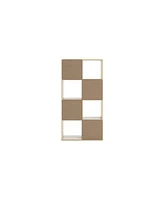 Cube Storage Bookcase – Tall 8-Compartment Organizer