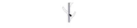 Wall-Mounted Hook Rack – 8 Hooks for Coats, Hats & Accessories