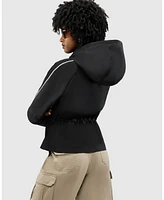 Alpenhaus Women's Enneth Hooded Windbreaker with Adjustable waist