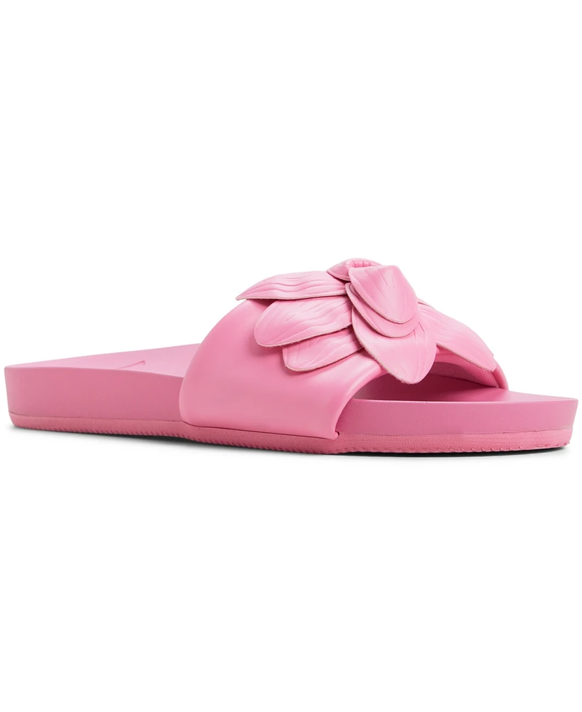 Roxy Women's Flower Girl Slip-On Flat Sandals