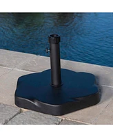 Hexagonal Concrete Umbrella Base Only