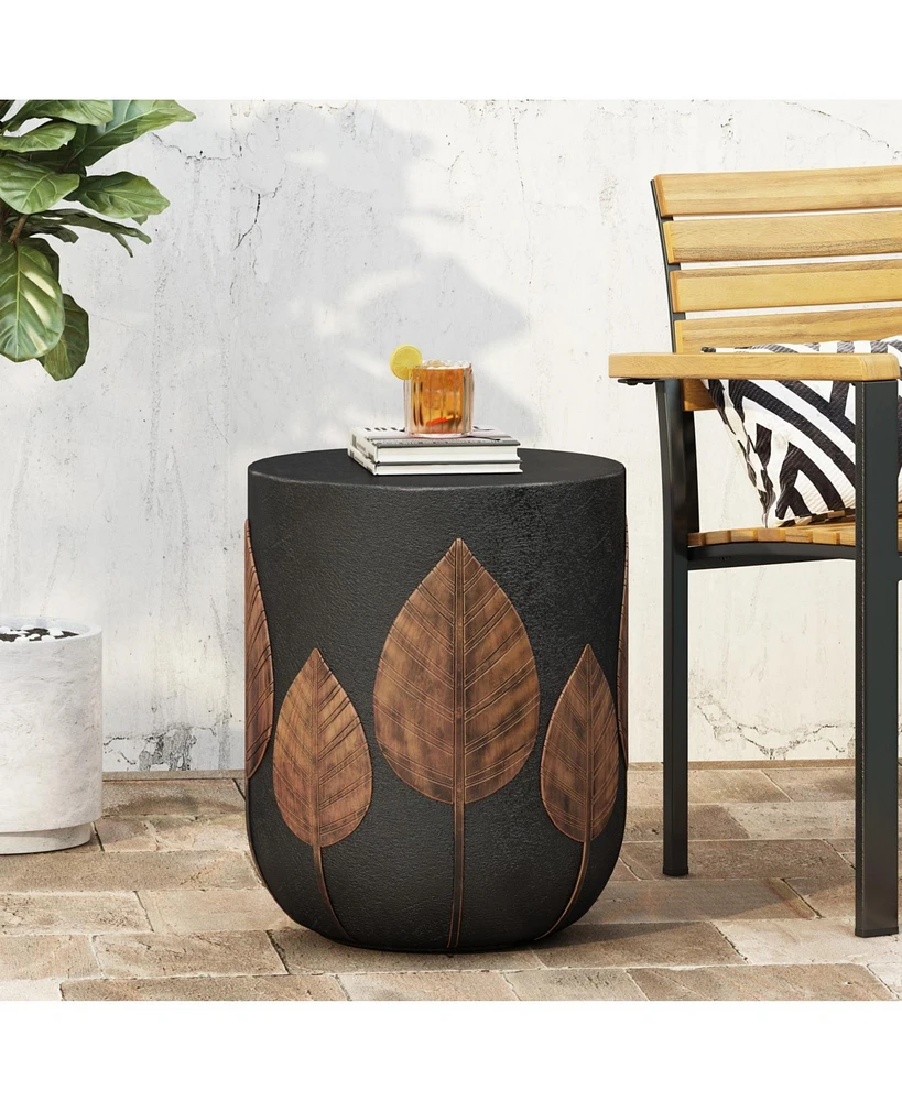 Outdoor LightWeight Concrete Side Table