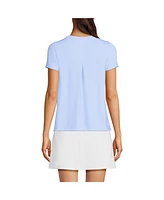 Lands' End Women's Power Performance Short Sleeve Crewneck Tee