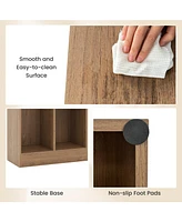 41 Inches 5-Cube Floor Bookcase with 2 Anti-Tipping Kits