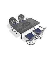 5-Piece All-Weather Cast Aluminum Dining Set