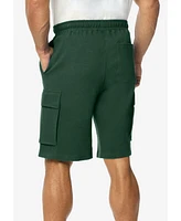 KingSize Big & Tall French Terry Cargo Shorts
