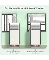 Cowsar 8,000 Btu Portable Air Conditioners (2024 Upgraded) Cool Up to 350 Sq.Ft, Portable Ac with Cool/Dehumidifier/Fan/Sleep Modes, Remote, 24Hrs Tim
