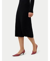Gobi Cashmere Women's Textured Knit Cashmere Dress