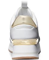 Michael Kors Women's Raina Lace-Up Trainer Running Sneakers