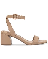 On 34th Women's Pathina Scalloped Block Heel Sandals, Exclusively at Macy's