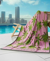 Juicy Couture Palm Trees Cotton Beach Towel, 36" x 72"