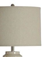 StyleCraft Home Collection 39" Anastasia Modern Ceramic Table Lamp