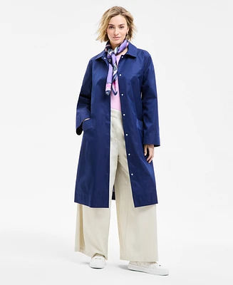 Macy's Flower Show Tie-Front A-Line Trench Coat, Exclusively at