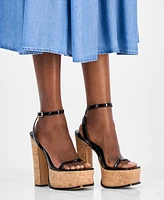 Aaj By Aminah Women's Tina Platform Dress Sandals