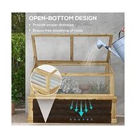 Flower Bed Greenhouse for Optimal Plant Growth Durable and Versatile Garden Shelter