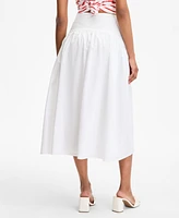 On 34th Women's Drop-Waist Midi Skirt, Exclusively at Macy's
